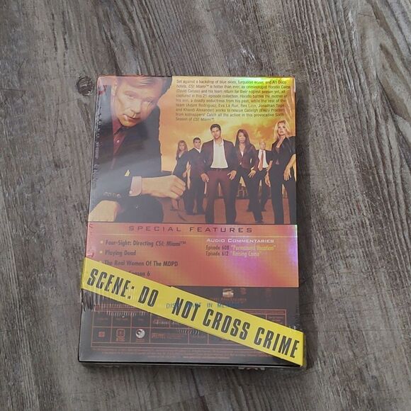 CSI: Miami The Sixth Season DVD Sealed - Picture 2 of 6